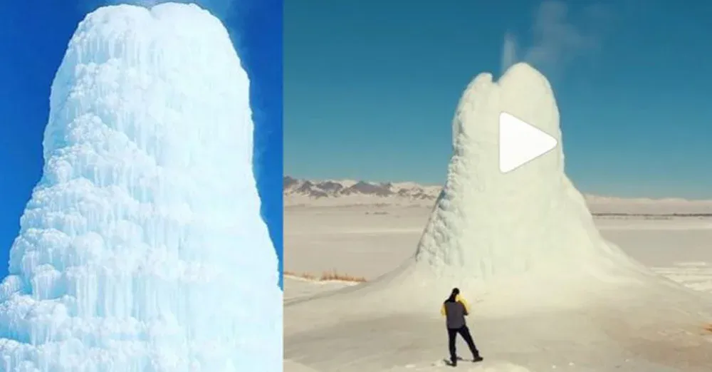 Kazakhstan’s volcano is a popular tourist destination