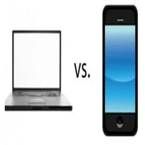 Computer Vs Phone And English Connection